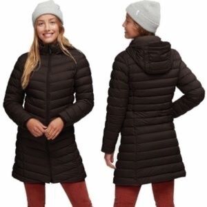 Patagonia Silent Down Parka Puffer Jacket Brown S